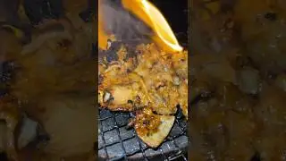Hormon Fried Noodle【Solo Camping】