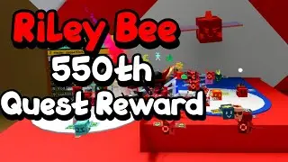 Riley Bee 550th Quest Reward! - Bee Swarm Simulator