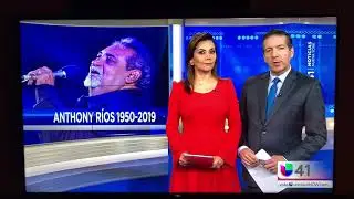 Anthony Rios - Reacciones De Su Muerte En Univisión New York