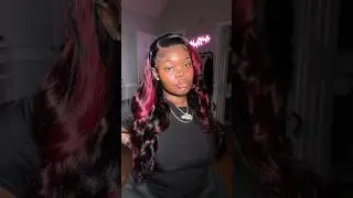 Red Highlight Honest Amazon Wig Review ❄️ #amiyanushen #wigreview #amazonwigs