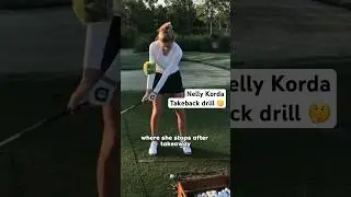Nelly Korda’s Take-back drill 🔥🙌🏻 