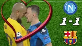 Наполи - Барселона 1-1. ROFL ОБЗОР. Голы и моменты. 1/8 Лиги Чемпионов