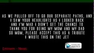 Eminem - Headlights ft. Nate Ruess ( Lyrics ) MMLP2