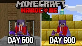 I Survived 600 Days In Hardcore Minecraft...