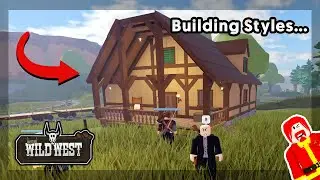 Building Styles Sneak Peak - Upcoming Building Update - The Wild West - Roblox
