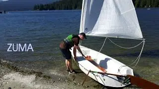 How to rig up a Zuma sailboat