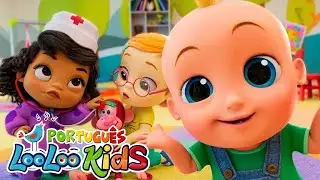 Cinco Macaquinhos - Músicas Para Crianças - LooLoo Kids Português
