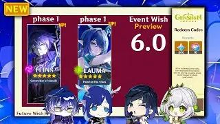 6.0 LIVESTREAM! Banners, Codes, Events, Anniversary, Free Rewards - Genshin Impact