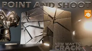 Blender Point and Shoot: A New Way to Crack Objects