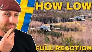 British Army Veteran Reacts Swedens Elite Fighter Pilots Full Reaction