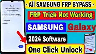 All Samsung Frp Bypass Android 14 Latest Security 2024 || Google Account Remove || Samsung Frp 2024