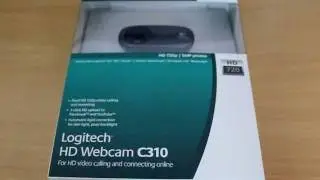 Logitech C310 HD webcam unboxing and test videos
