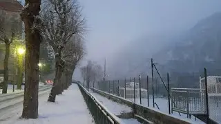 Снежная Франция.  Жизнь во Франции