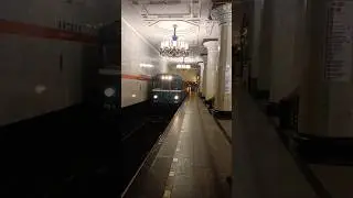 Ема-502 № 6983 прибывает на станцию Автово | #train #рекомендации #рек #поезд #хочулето