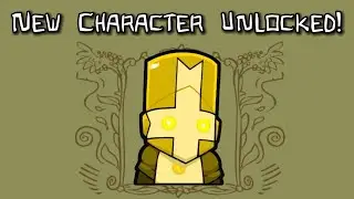 I Unlocked The Yellow Knight In Castle Crashers…