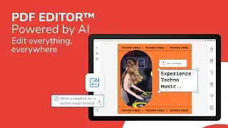 The Ultimate PDF Editor powered by AI 