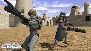 Star Wars Battlefront 2 Mod | Battles of the Clone Wars (Alpha 1.5) | Tatooine: Mos Eisley