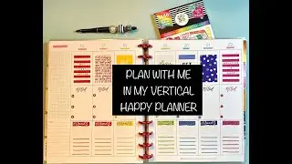 PLAN WITH ME IN MY CATCHALL HAPPY PLANNER