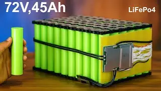 DIY 72V 45Ah Battery Pack For Electric Bike -  Step-by-Step!