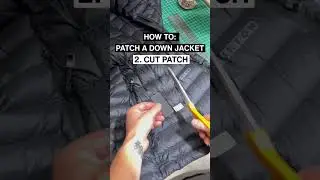 How To Repair a Down Jacket 🪡 