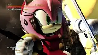 Sonic when Amy chase him for the 429998345th times