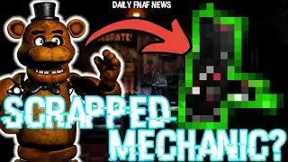 FNAF NEWS | FNaF+ Scrapped Mechanic?