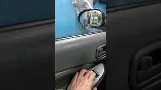 Nissan Almera driver's side window not working. Motor repair