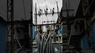 Transformers HT and LT  cable connection.