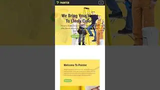Painter interior website template design Fee source code