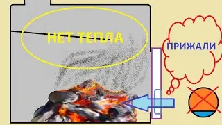 Печь длительного горения принцип работы режимы горения /Long burning furnace combustion principle