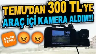 I Bought a DASHBOARD CAMERA from TEMU for 300 TL! Is It a Big Regret?