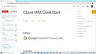 Cloud IAM: Qwik Start 