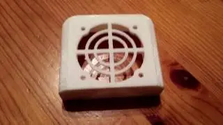 Fan Cover - 3D Printing Timelapse