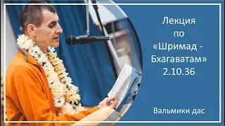 Лекция по «Шримад-Бхагаватам», 2.10.36, г. Омск, Вальмики дас, 20.06.2023 г.