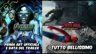 AVENGERS: DOOMSDAY: WHAT'S HIDDEN IN THE FIRST OFFICIAL ART AND TRAILER DATE! SPIDER-MAN IS AMAZING!