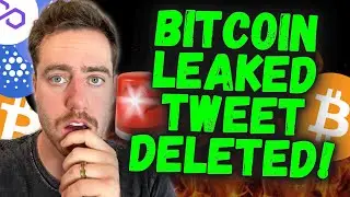 MAJOR US BANK IS BUYING BITCOIN! DELETED TWEET ABOUT MASSIVE BITCOIN INVESTMENT!