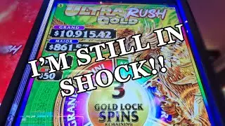 Chasing the Jackpot: My Slot Machine Adventure!  A MAJOR win on Ultra Rush Gold at The Cosmopolitan