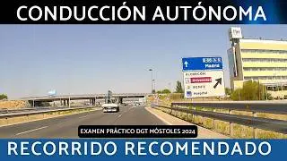 "¡Prepárate!🔴El Mejor RECORRIDO de Conducción AUTÓNOMA para Tu EXAMEN de CONDUCIR en MÓSTOLES