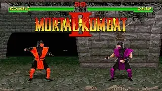 This Mortal Kombat II Mugen Mod was Fire