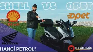 MOTORDA YAKIT KULLANIMI | SHELL Mİ ? OPET Mi ? | HONDA FORZA YAKIT TESTİ BÖLÜM 1