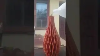 3D printed vase leaking water