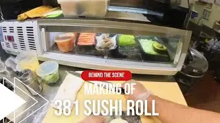 Membuat sushi rolls 381