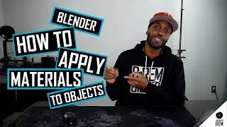 Blender Course | How to Apply Material to an Object