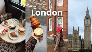 London Travel Vlog｜falling in love with London｜places to visit and eat｜bakery & cafe hopping｜