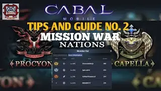 Cabal mobile rank # 4 in mission war. guide and tips no. 2