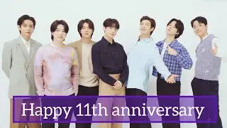 Happy 11th Anniversary to BTS 💜 #FESTA2024