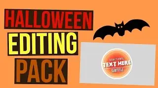 Halloween Editing Pack