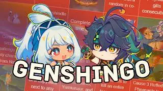 I Challenged a Genshin Expert to GENSHIN BINGO | Genshin Impact 5.0