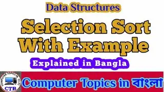 Selection Sort with example