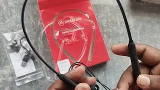 Motorola Bluetooth headphone Unboxing and set up